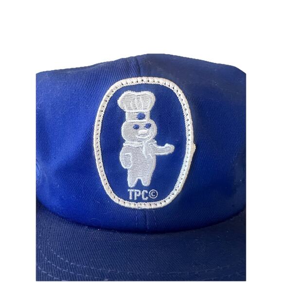 Vtg pillsbury poppin fresh doughboy Embroidered Trucker Style Hat - Picture 2 of 5